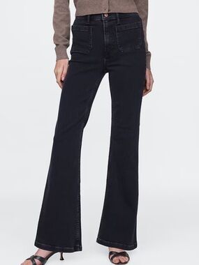THE GAP 70’S FLARE HIGH RISE JEAN